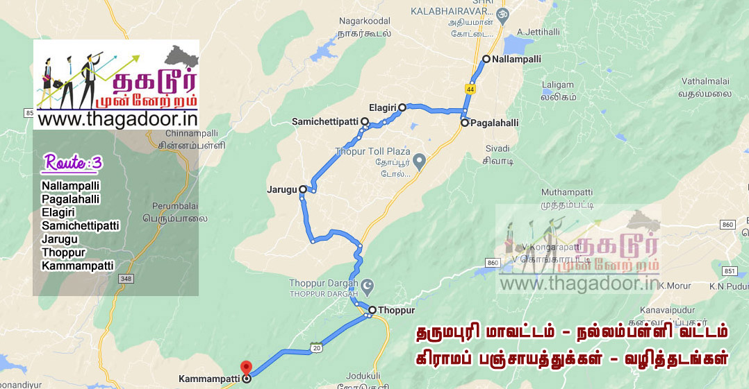 nallampalli route map3